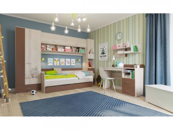 Детская комната Лимбо-1 в Вагайцево - vagajcevo.mebel54.com | фото