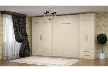 Комплект мебели со шкаф-кроватью трансформер Ратмир в Вагайцево - vagajcevo.mebel54.com | фото