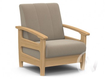 Кресло для отдыха Омега (бук лак/CATANIA LATTE) в Вагайцево - vagajcevo.mebel54.com | фото