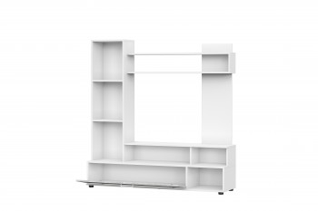 Мебель для гостиной "МГС 9" Белый / Цемент светлый в Вагайцево - vagajcevo.mebel54.com | фото
