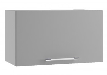 Норд ШВГ 600 Шкаф верхний горизонтальный (Софт смок/корпус Белый) в Вагайцево - vagajcevo.mebel54.com | фото