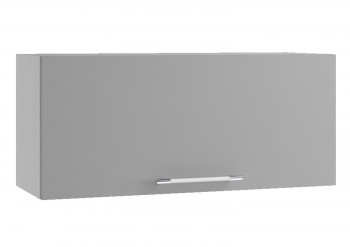 Норд ШВГ 800 Шкаф верхний горизонтальный (Камень беж/корпус Белый) в Вагайцево - vagajcevo.mebel54.com | фото